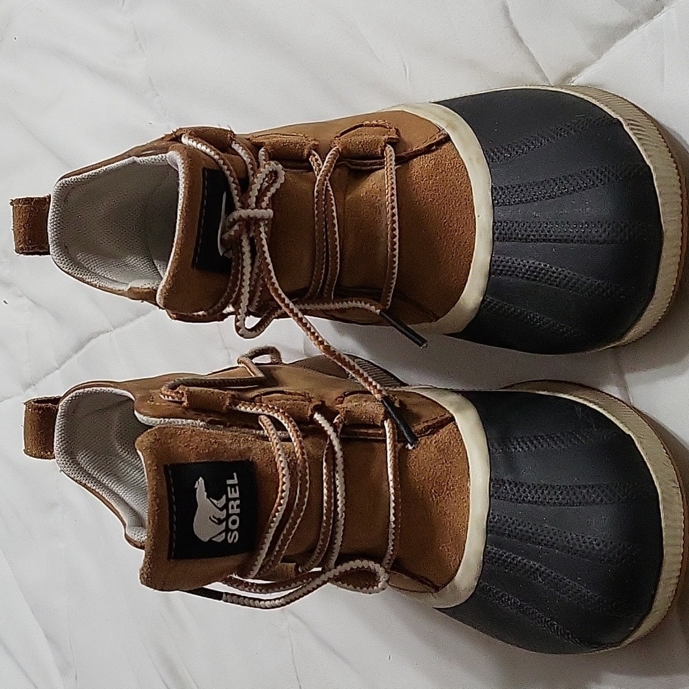 Sorel Ankle Boots in Brown and Black